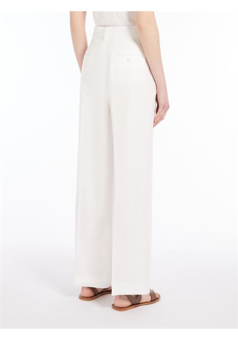 pantalone in canvcas di puro lino Weekend MAXMARA | MALIZIA001